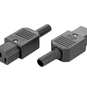 IEC 60320 C13 Rewireable Socket - Heavy-Duty Power Connector for Custom Installations